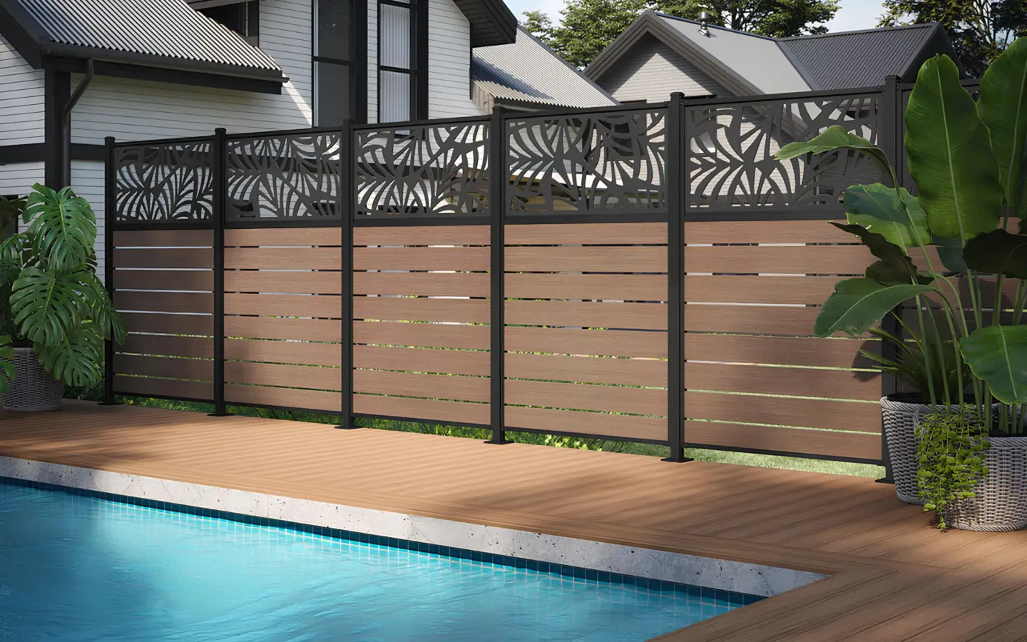 Stock Deckorators voyage sedona privacy screen