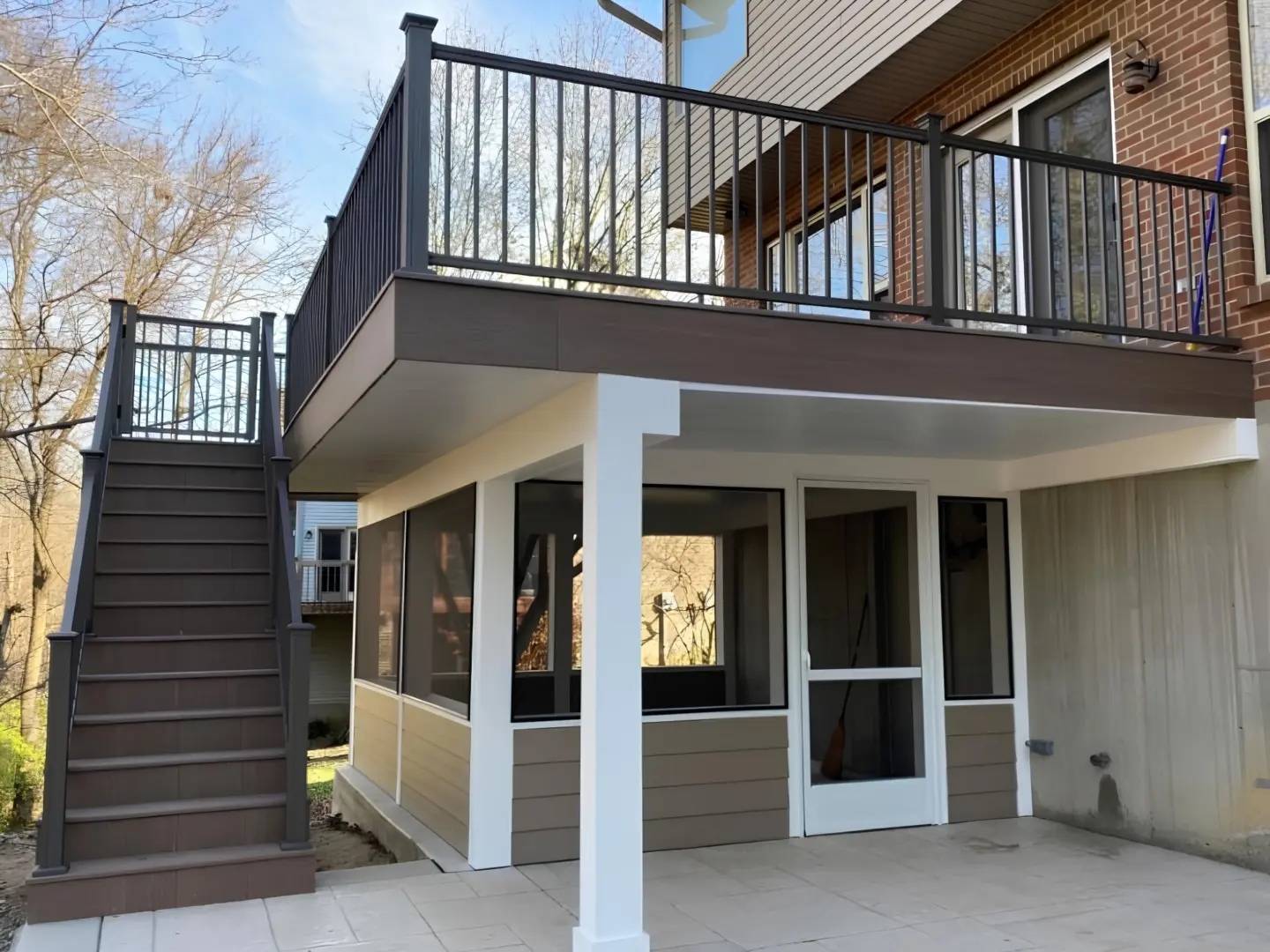 Stock Zipup under deck system