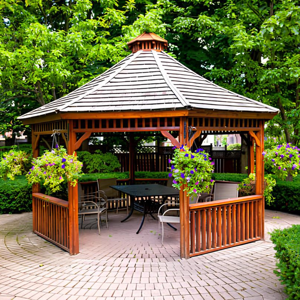 Stock traditional gazebo